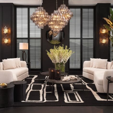 Eichholtz Lighting Chandelier Benini L House of Isabella UK