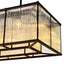 Eichholtz Lighting Chandelier Bernardi Rectangular House of Isabella UK