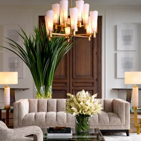 Eichholtz Lighting Chandelier Dino Double House of Isabella UK