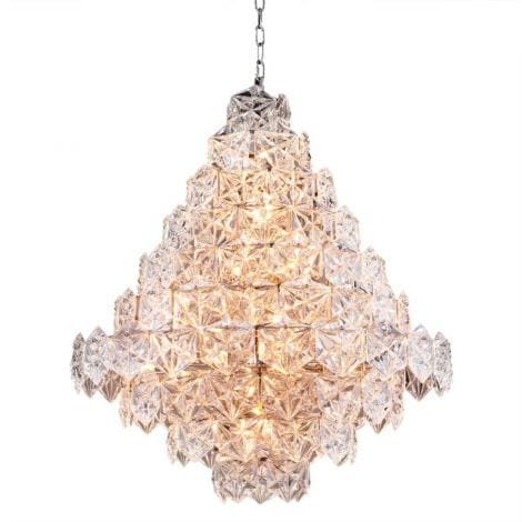 Eichholtz Lighting Chandelier Hermitage L - Nickel House of Isabella UK