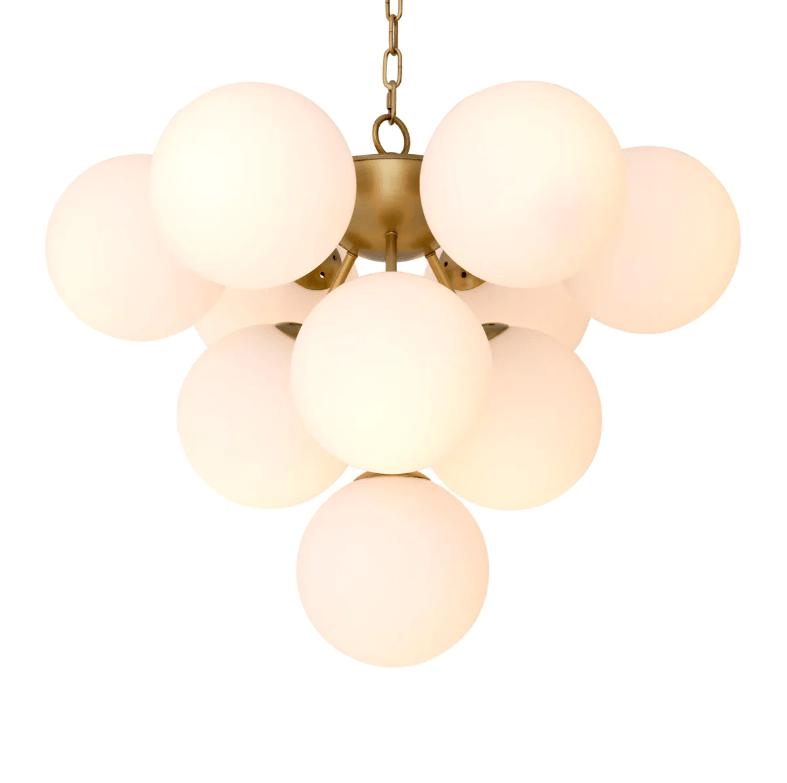 Eichholtz Lighting Chandelier Icaro - Antique Brass Finish | OUTLET House of Isabella UK