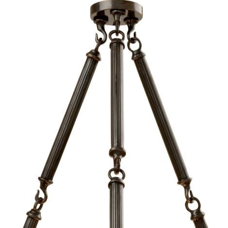 Eichholtz Lighting Chandelier Infinity Gunmetal Finish House of Isabella UK