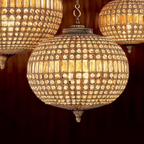 Eichholtz Lighting Chandelier Kasbah Oval M House of Isabella UK