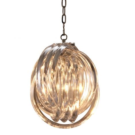 Eichholtz Lighting Chandelier Marco Polo S - Nickel Finish House of Isabella UK