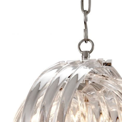 Eichholtz Lighting Chandelier Marco Polo S - Nickel Finish House of Isabella UK