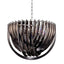 Eichholtz Lighting Chandelier Murano - Smoke Acrylic  - 50cm House of Isabella UK