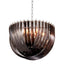 Eichholtz Lighting Chandelier Murano - Smoke Acrylic  - 50cm House of Isabella UK