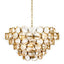 Eichholtz Lighting Chandelier Opera Gold Finish House of Isabella UK