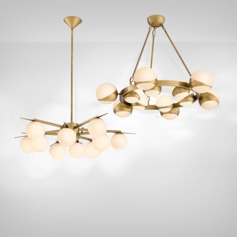 Eichholtz Lighting Chandelier Piazetta House of Isabella UK