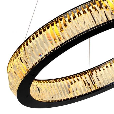 Eichholtz Lighting Chandelier Round Crystal Vancouver Large House of Isabella UK