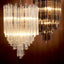 Eichholtz Lighting Chandelier Salerno - Nickel Finish House of Isabella UK