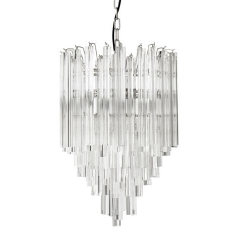 Eichholtz Lighting Chandelier Salerno - Nickel Finish House of Isabella UK