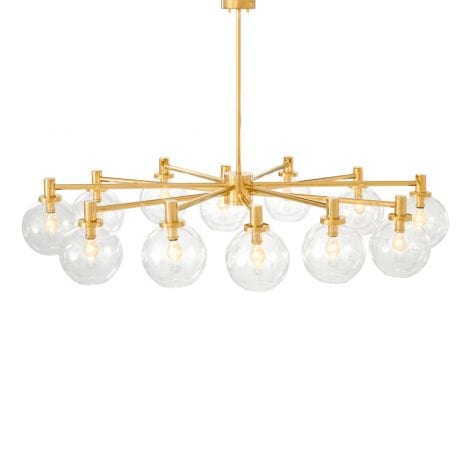 Eichholtz Lighting Chandelier Selva - Gold House of Isabella UK
