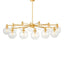 Eichholtz Lighting Chandelier Selva - Gold House of Isabella UK