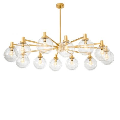 Eichholtz Lighting Chandelier Selva - Gold House of Isabella UK
