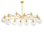 Eichholtz Lighting Chandelier Selva - Gold House of Isabella UK