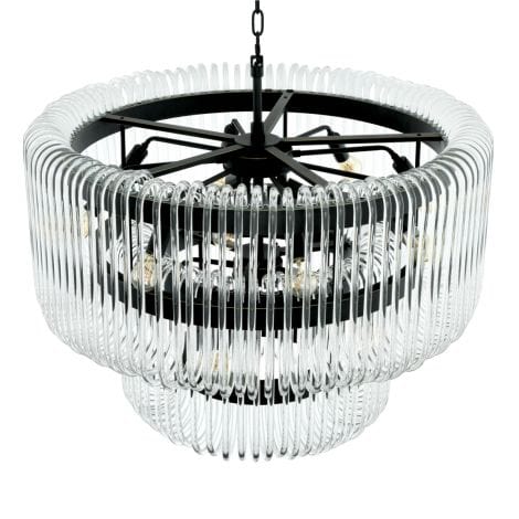 Eichholtz Lighting Chandelier Sutton House Art Deco House of Isabella UK