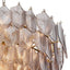 Eichholtz Lighting Chandelier Verbier L Light Brushed Brass House of Isabella UK
