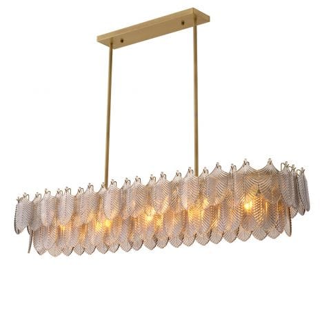 Eichholtz Lighting Chandelier Verbier rectangular House of Isabella UK