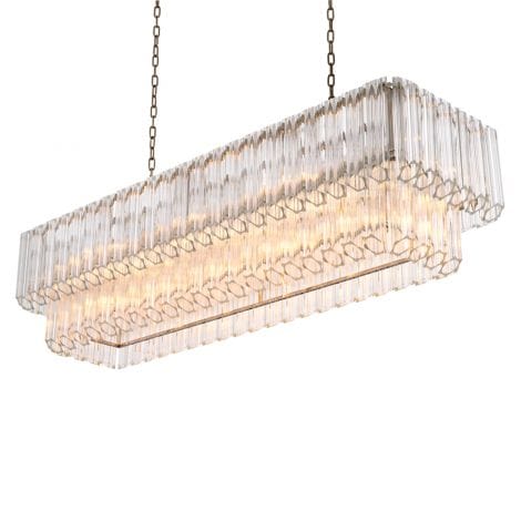 Eichholtz Lighting Chandelier Vittoria rectangular House of Isabella UK