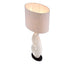 Eichholtz Lighting Crackled White Ceramic Table Lamp Macias House of Isabella UK