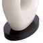 Eichholtz Lighting Crackled White Ceramic Table Lamp Macias House of Isabella UK
