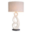 Eichholtz Lighting Crackled White Ceramic Table Lamp Macias House of Isabella UK