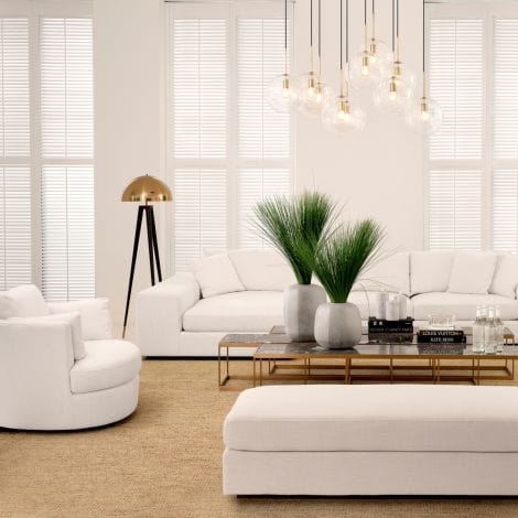 Eichholtz Lighting Floor Lamp Coyote - Gold Finish House of Isabella UK