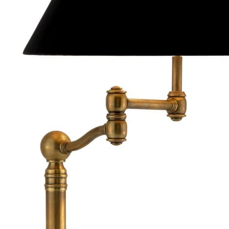 Eichholtz Lighting Floor Lamp Regis Vintage Brass House of Isabella UK
