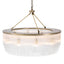 Eichholtz Lighting Light Brushed Brass Finish Chandelier Hector L House of Isabella UK