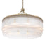 Eichholtz Lighting Light Brushed Brass Finish Chandelier Hector L House of Isabella UK