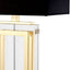 Eichholtz Lighting Table Lamp Arlington Gold Black Shade House of Isabella UK