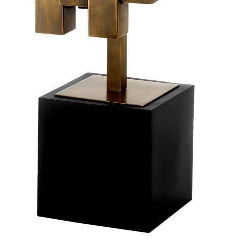 Eichholtz Lighting Table Lamp Beau Rivage - Black & Brass House of Isabella UK