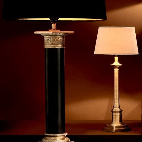 Eichholtz Lighting Table Lamp Cologne S Antique Brass House of Isabella UK