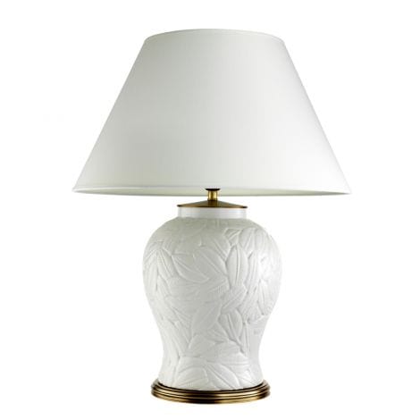 Eichholtz Lighting Table Lamp Cyprus - White Ceramic House of Isabella UK