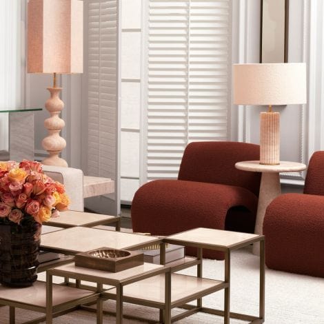 Eichholtz Lighting Table Lamp Giova Round House of Isabella UK