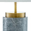 Eichholtz Lighting Table Lamp Lxry Grey marble | antique brass finish House of Isabella UK