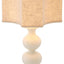 Eichholtz Lighting Table Lamp Mabel Crackled white ceramic | antique brass finish House of Isabella UK