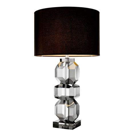 Eichholtz Lighting Table Lamp Mornington - Black Shade House of Isabella UK