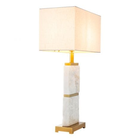 Eichholtz Lighting Table Lamp Newton L Antique brass finish House of Isabella UK