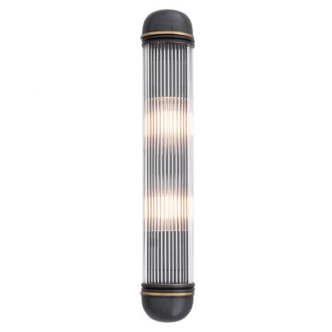 Eichholtz Lighting Wall Lamp Auburn Bronze highlight finish | clear glass House of Isabella UK