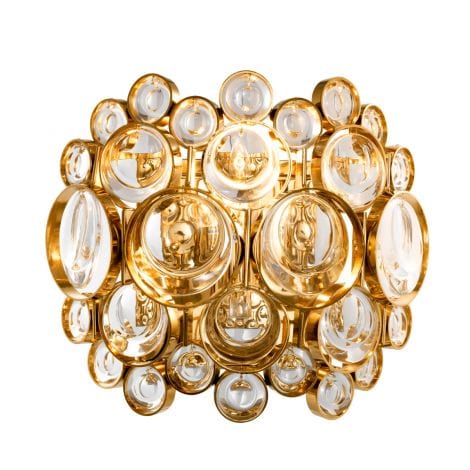 Eichholtz Lighting Wall Lamp Avant Gold Finish House of Isabella UK