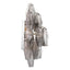 Eichholtz Lighting Wall Lamp Benini Smoke glass | nickel finish House of Isabella UK