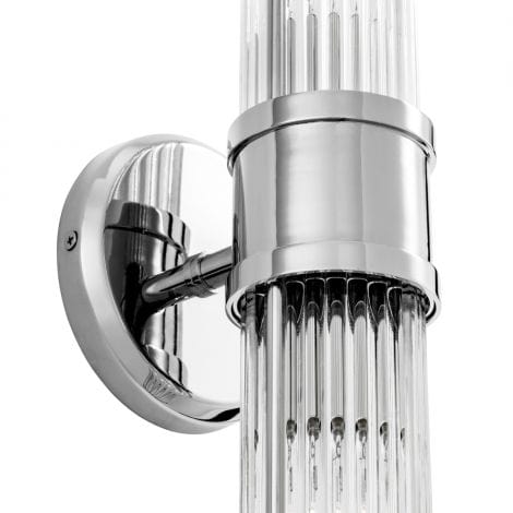 Eichholtz Lighting Wall Lamp Claridges Double Nickel House of Isabella UK