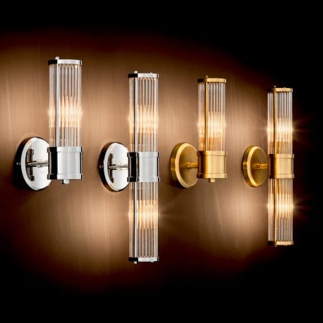 Eichholtz Lighting Wall Lamp Claridges Single House of Isabella UK
