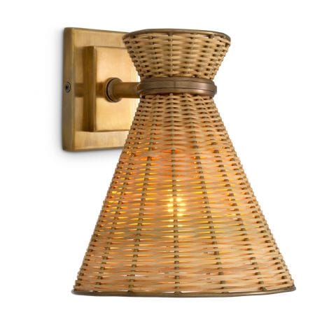 Eichholtz Lighting Wall Lamp Kon Tiki House of Isabella UK