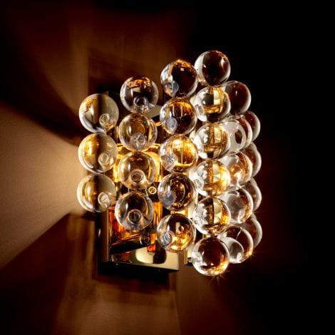 Eichholtz Lighting Wall Lamp Mylo Gold Finish House of Isabella UK