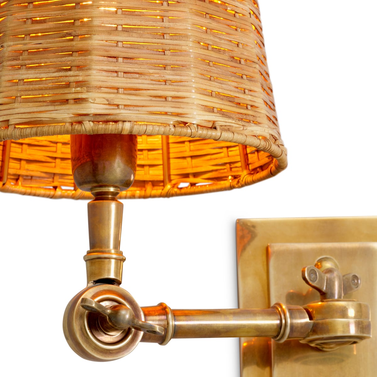 Eichholtz Lighting Wall Lamp Wentworth Single House of Isabella UK