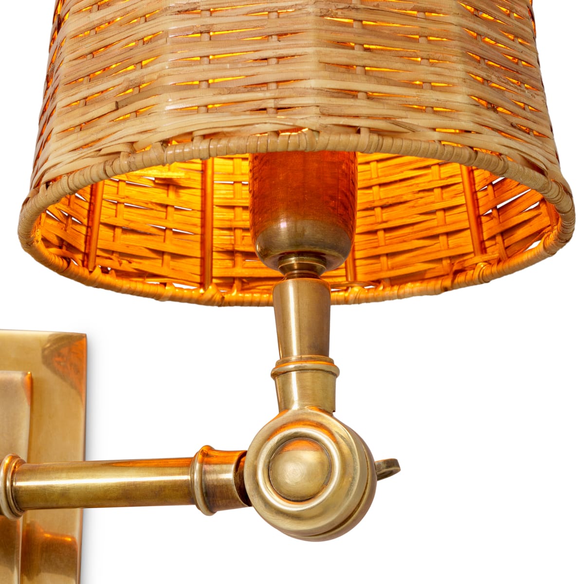 Eichholtz Lighting Wall Lamp Wentworth Single House of Isabella UK