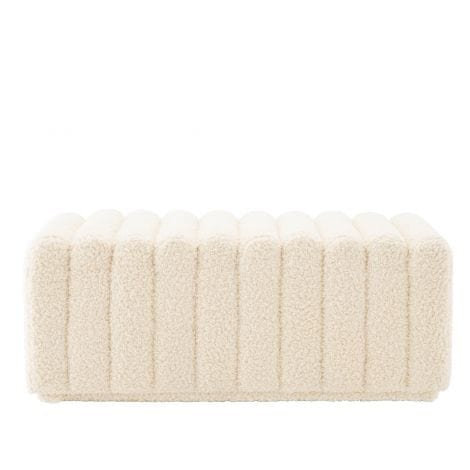 Eichholtz Living Bench Bente Faux shearling House of Isabella UK